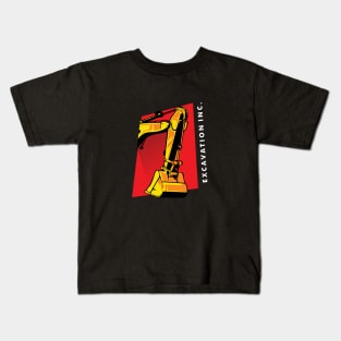 excavator Kids T-Shirt